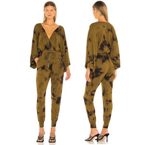 Young Fabulous & Broke Logan Jumpsuit Fern Vancouver Tie-Dye Women's Size XS